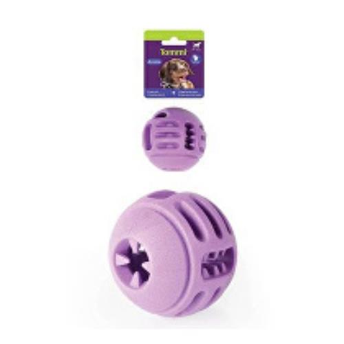 Hračka pre psov Aroma loptička na pamlsky, 8 cm