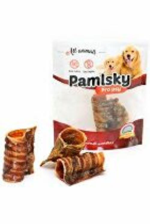 Všetky zvieratá DOG pochúťka Hovädzí hrtan v plátkoch 120g + Množstevná zľava