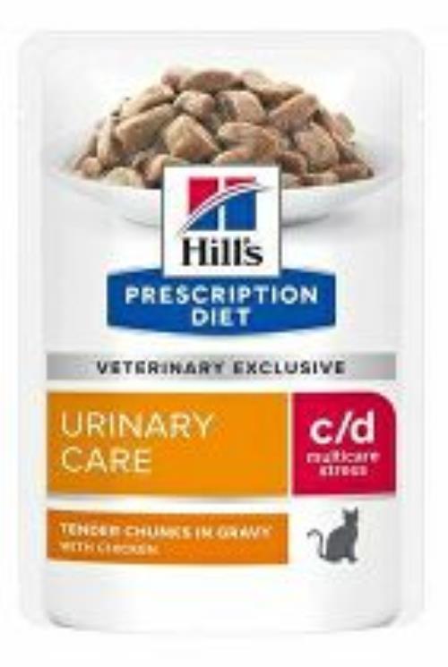 Hill's Fel.PD C/D Urinary Stress Chick.12x85g NOVINKA