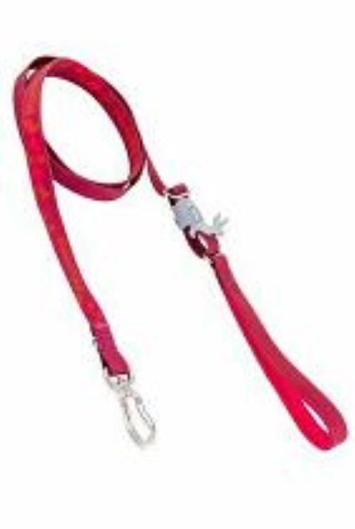 Vodítko Hurtta Mudventure červené120-180cm/15mm