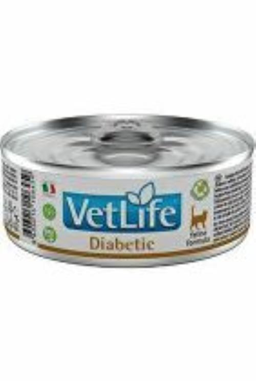 Vet Life Natural Cat Cons. Diabetický 85g