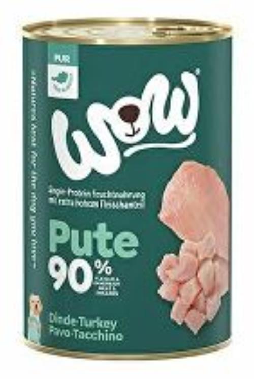 WOW konzervovaný PUR morčací monoproteín 400g + Množstevná zľava