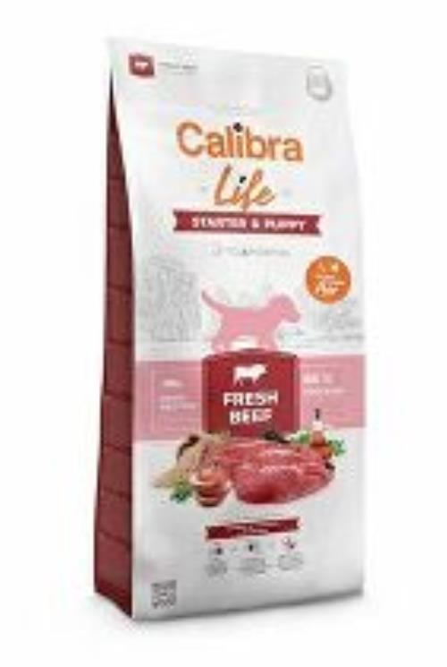 Calibra Dog Life Starter&Puppy Fresh Beef 12kg + malé balenie zadarmo