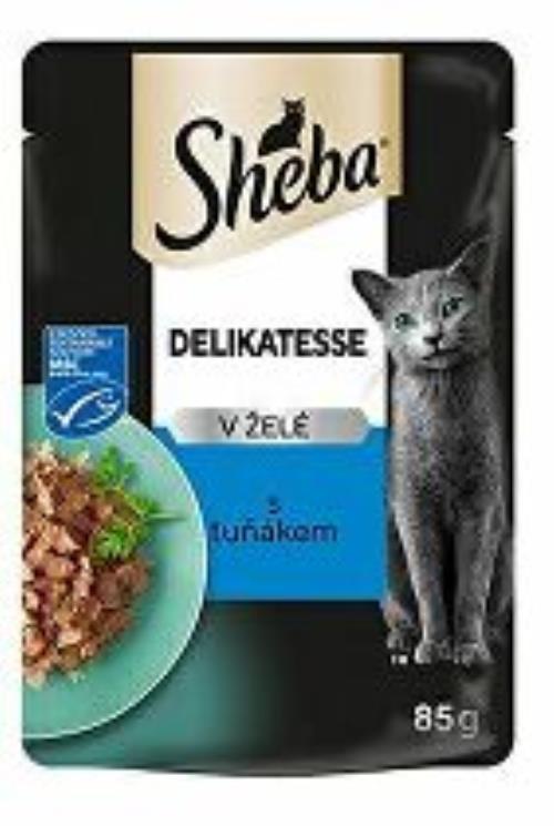 Sheba kapsička s tuniakom v želé 85g