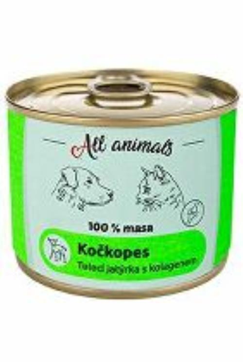 Všetky zvieratá catkopes Teľacia pečeň s kolagénom 200g + Množstevná zľava