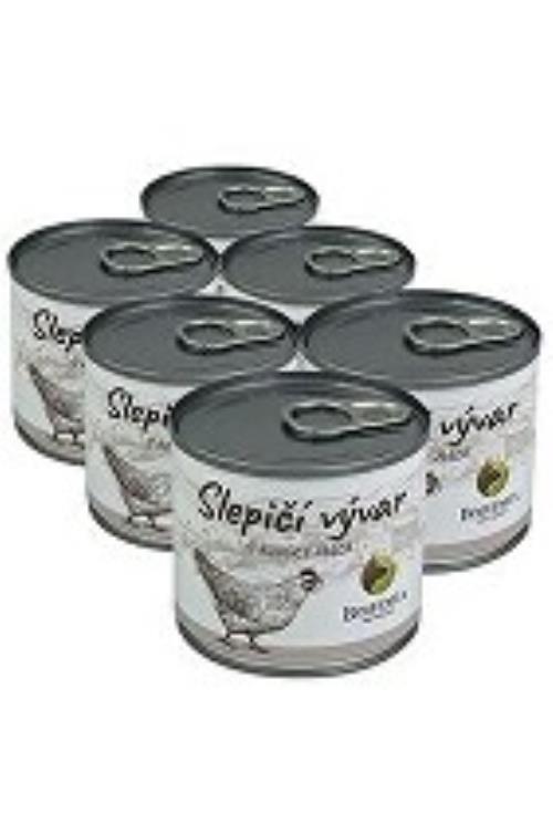 BOHEMIA Kurací vývar s kúskami mäsa SIX PACK 6x140ml + Množstevná zľava