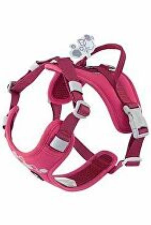 Postroj Hurtta Weekend Warrior II ECO ruby 55-70 + miska zadarmo