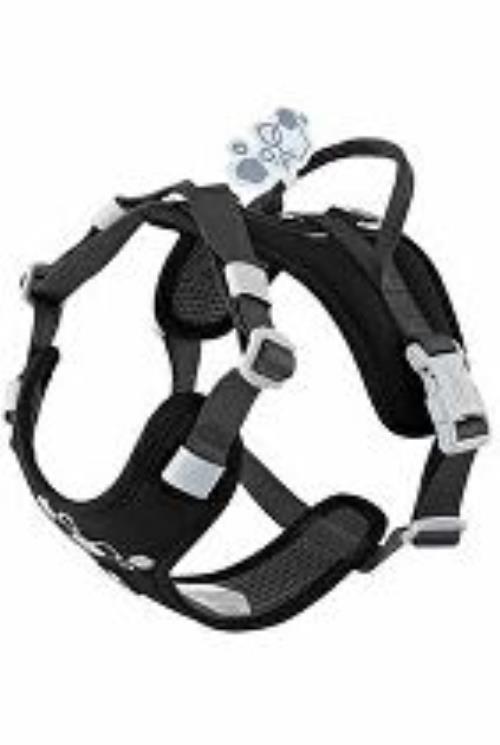Postroj Hurtta Weekend Warrior II ECO čierny 55-70 + miska zadarmo
